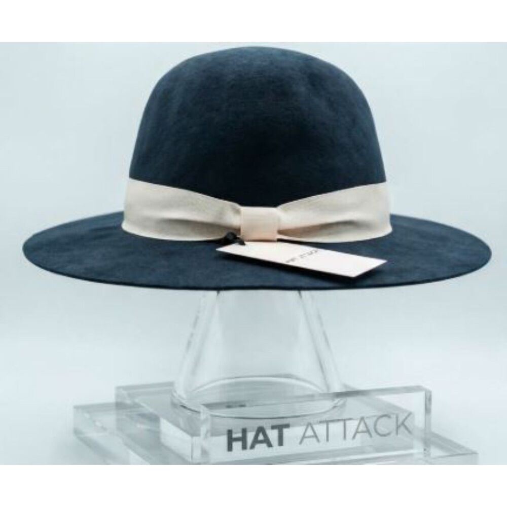 Hat Attack Women's Madison Ribbon W/ Gathered Loop Hat NWT 168